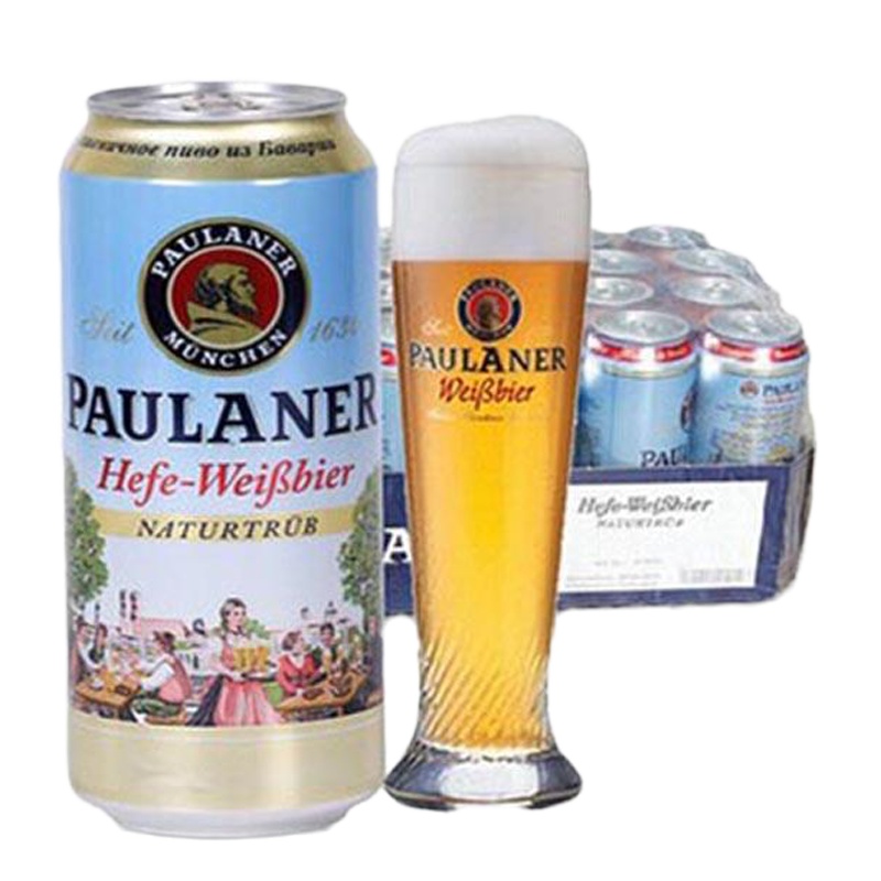 慕尼黑保拉纳酵母型小麦啤酒500ml/罐