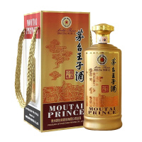 贵州茅台酒股份公司出品 茅台酱香系列酒 53°茅台王子酒 酱香经典 1500ML*4瓶 整箱