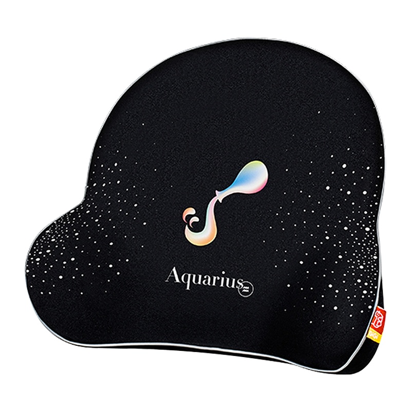 GiGi汽车腰靠 腰枕 竹炭记忆棉车用办公用背靠垫 腰靠枕GC-62水瓶座