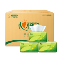 心相印 抽纸 茶语系列 3层*150抽*24包 软抽(小规格)精选