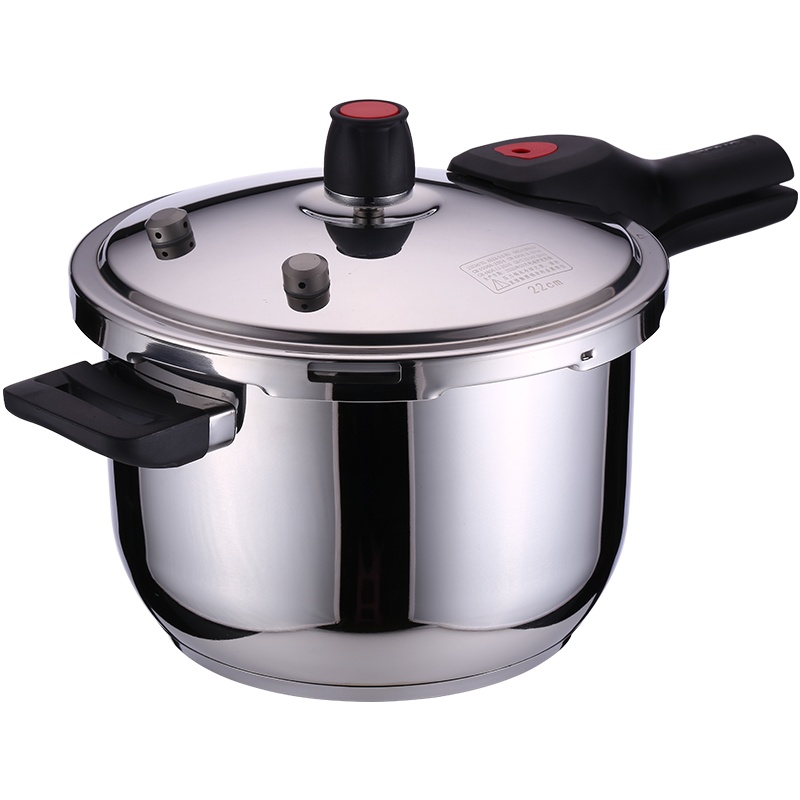 好厨夫高压锅 美鲜压力锅24cm (一箱6台)食品级 304不锈钢,双重保险安全阀门设计,防烫手柄 真材实料 工艺精湛