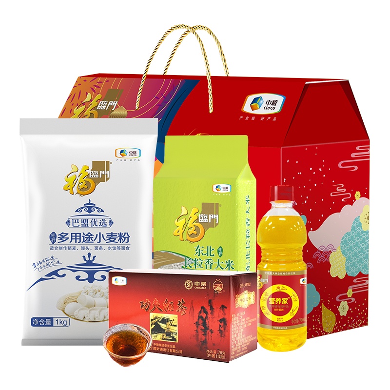 中粮福临门悦享伴手礼礼盒 F型(2070g+700ml)