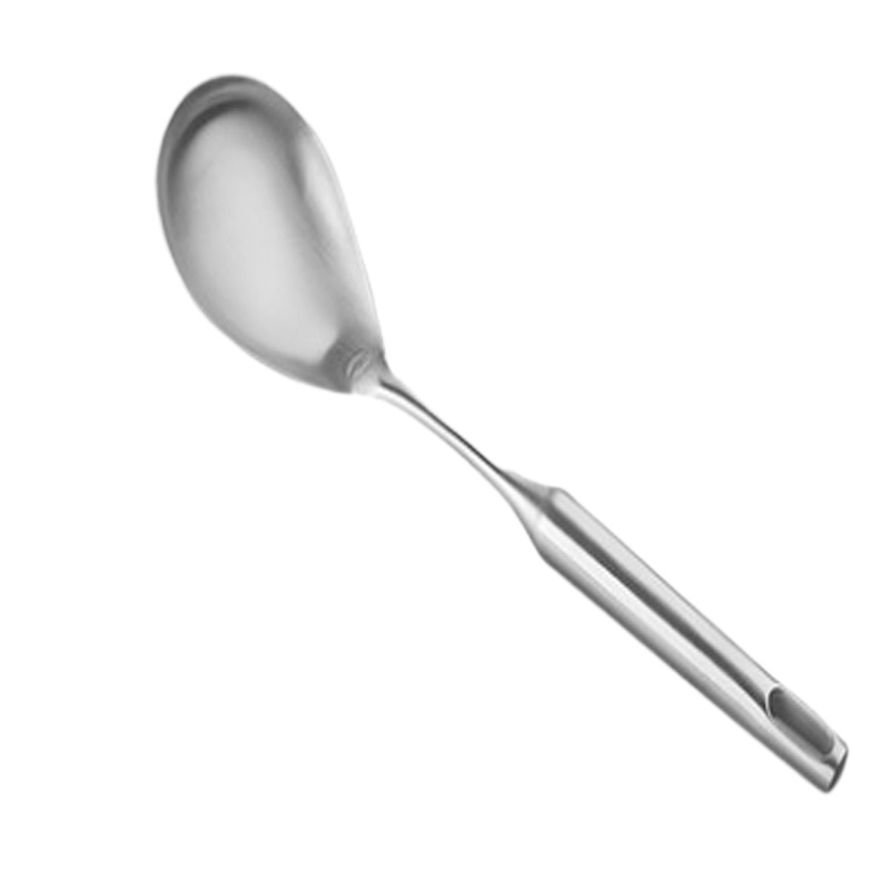 安全304加厚长柄饭勺(2个装)