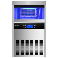 德玛仕(DEMASHI)商用制冰机 QS-55D-1 全自动方形制冰机商用 奶茶店大型小型饮料可乐冷饮机 方块冰块机