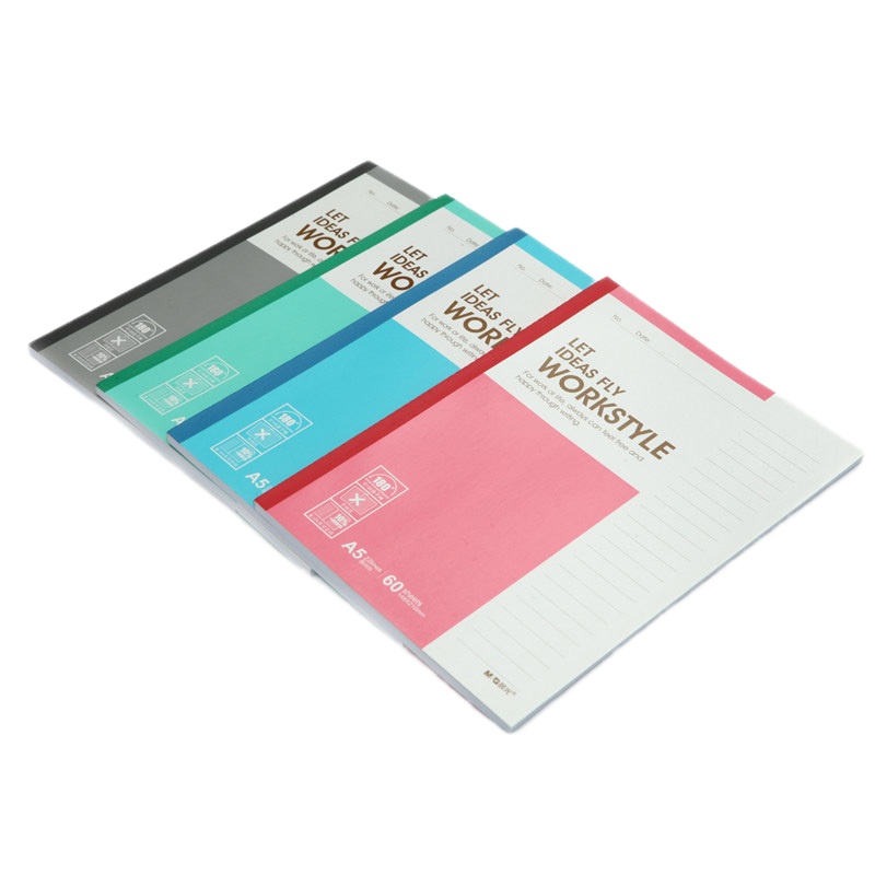 （HD）晨光(M&G) APYJS411 A5 60页/本 10本/包 普通纸无线装订本 （计价单位：包） 混色