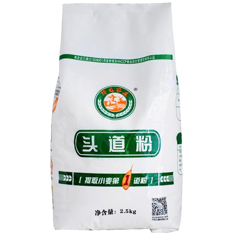 今麦郎 华龙农庄头道粉5斤 饺子粉馒头粉面条包子专用粉富强粉面粉粮油