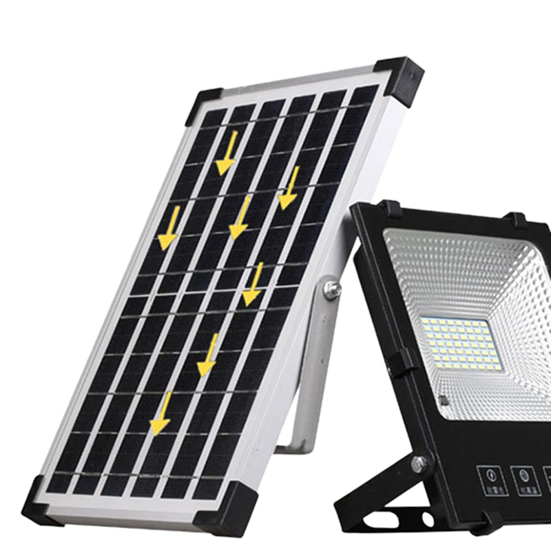 捷辰特 JCT-solar-jg 太阳能投光灯 园区防水LED 太阳能路灯 厂房灯 200W-带遥控