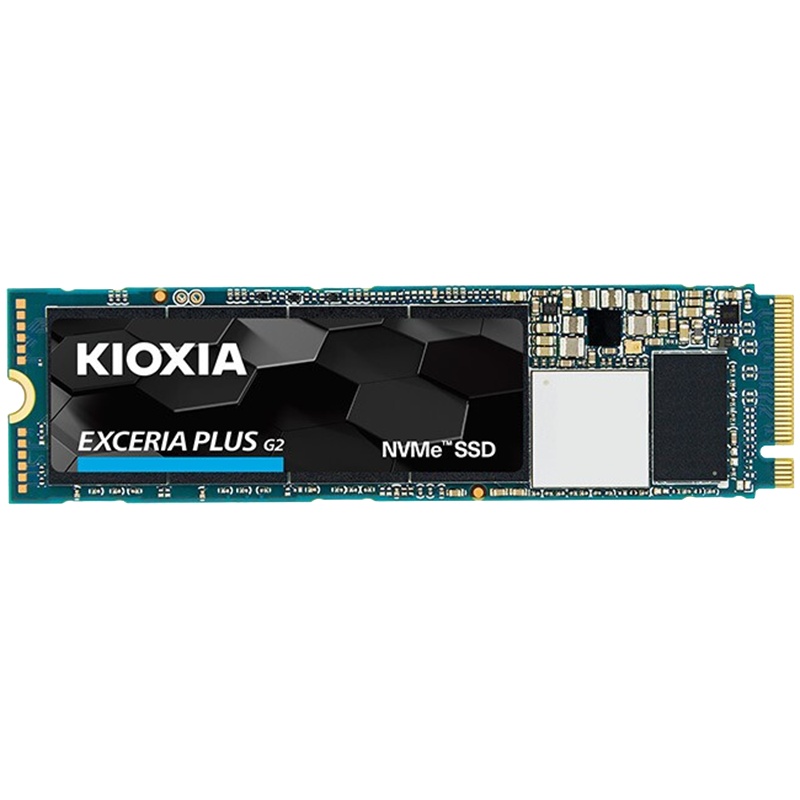 铠侠(Kioxia)500GB SSD固态硬盘 NVMe M.2接口 EXCERIA PLUS G2 NVMe RD20系列 游戏固态硬盘 笔记本台式机 PCIE固态硬盘