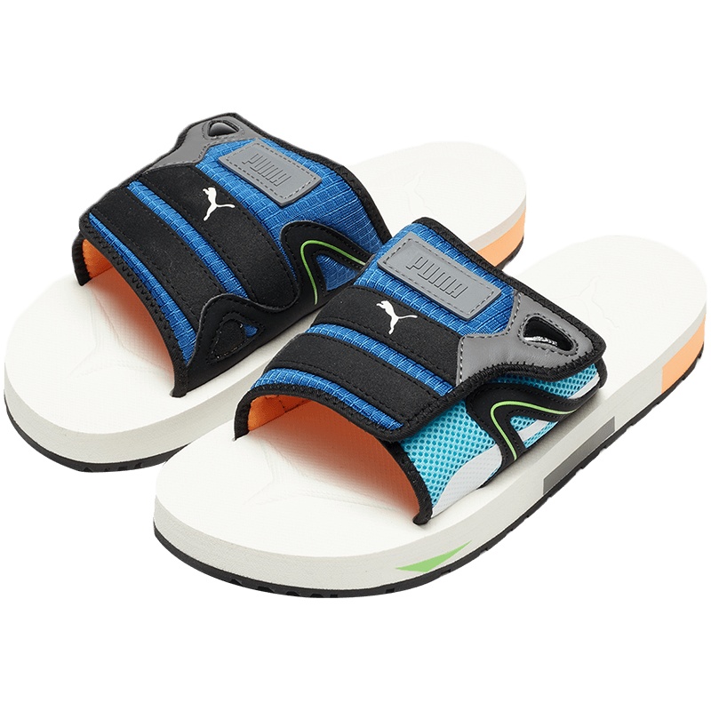 PUMA彪马男鞋女鞋运动鞋魔术贴一字拖休闲拖鞋375630