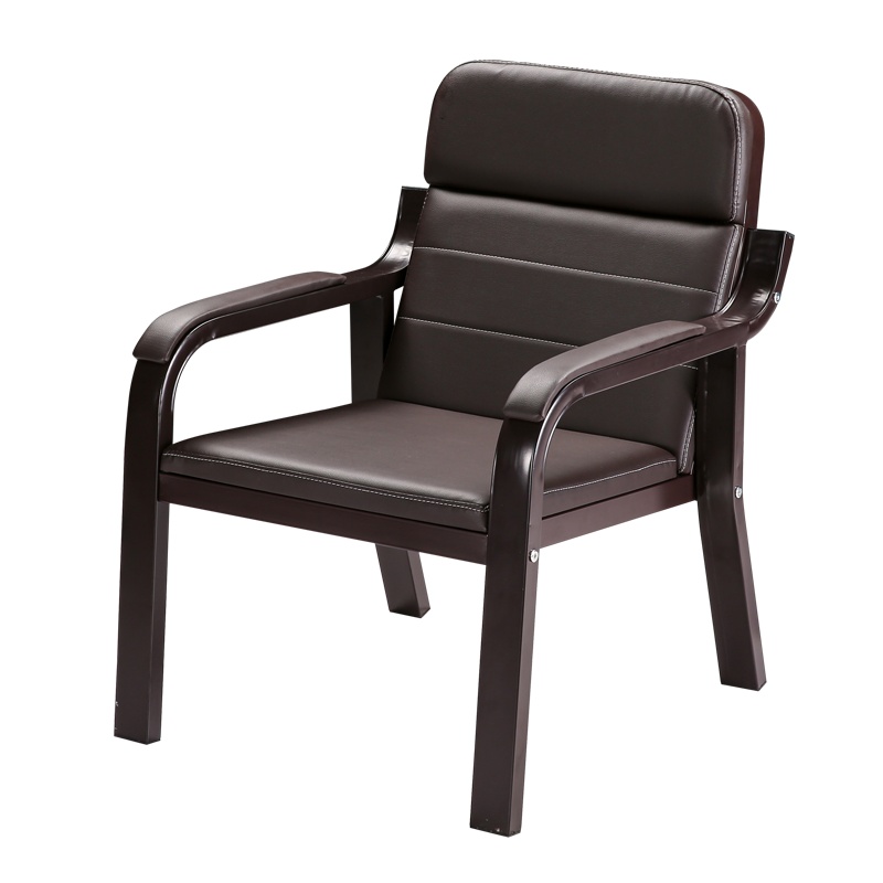 [红心家居]办公沙发现代简约接待商务办公室小型单人位