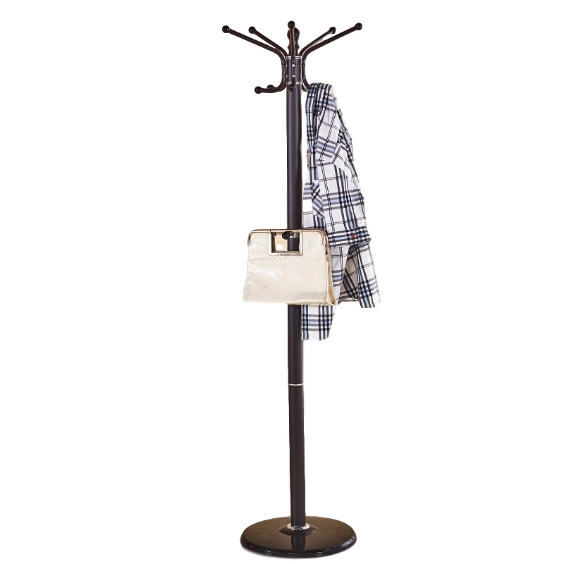 创世人 厂家直销铁艺衣帽架落地挂衣架简易挂包架酒店卧室客厅收纳架批发
