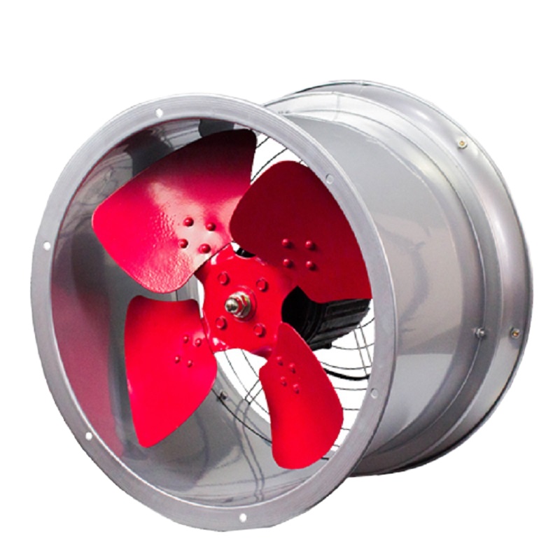 壁式轴流风机 圆筒管道风机工业排风扇排气扇换气扇厨房油烟墙式抽风机强力