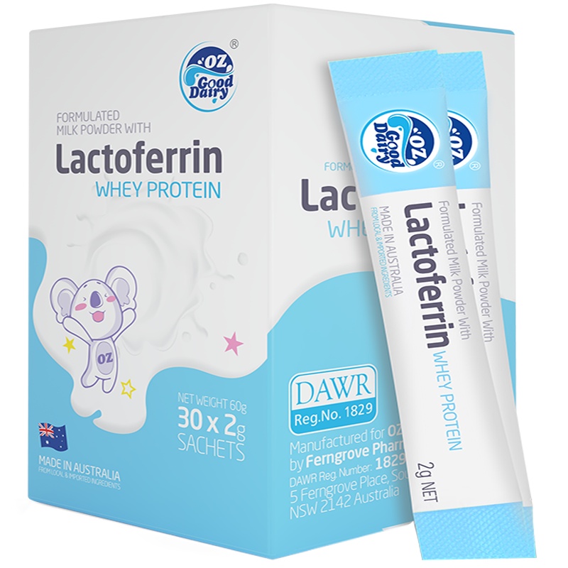 澳大利亚澳乐乳OZ Good Dairy 儿童青少年乳铁蛋白调制乳粉