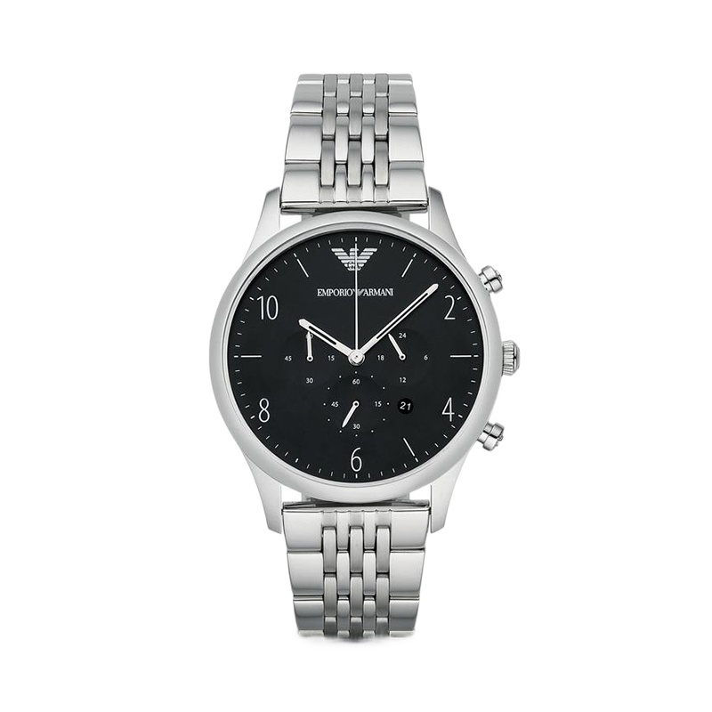阿玛尼(Emporio Armani)手表钢带时尚商务男士石英表AR1863