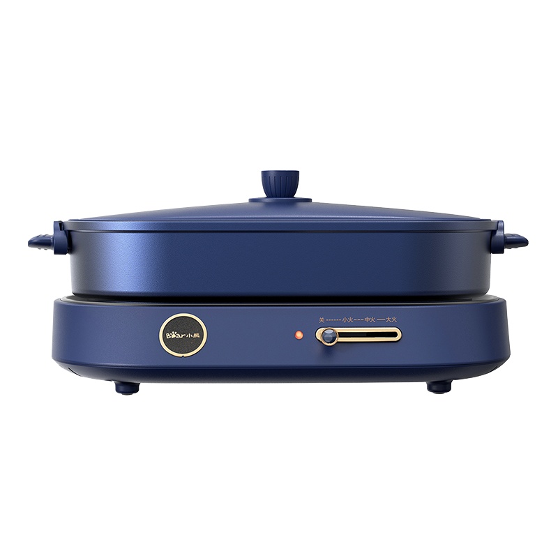 小熊(Bear)电火锅多功能料理锅火锅烧烤电炒锅4LDHG-C40B1