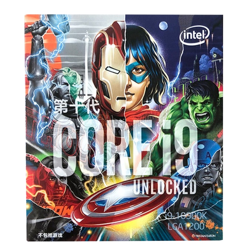 英特尔(Intel)酷睿十代i9-10900kCPU 十核心 CPU主频3.7GHz 动态加速频率5.3GHz