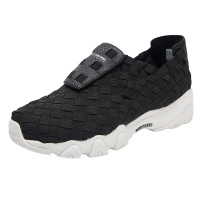 Skechers斯凯奇女鞋D'lites时尚休闲鞋编织熊猫鞋懒人鞋88888184