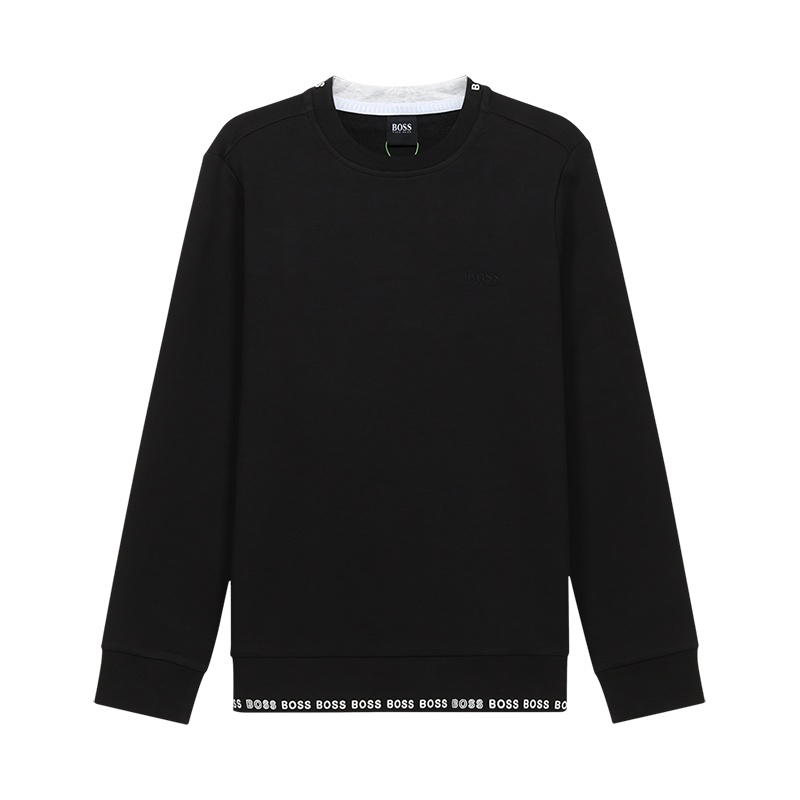 雨果博斯 HUGO BOSS 男士 棉/聚酯纤维圆领长袖卫衣运动衫50452472