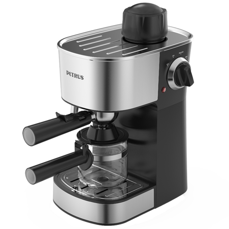 柏翠PE3180B 小型意式咖啡机半自动蒸汽式打奶泡商用家用