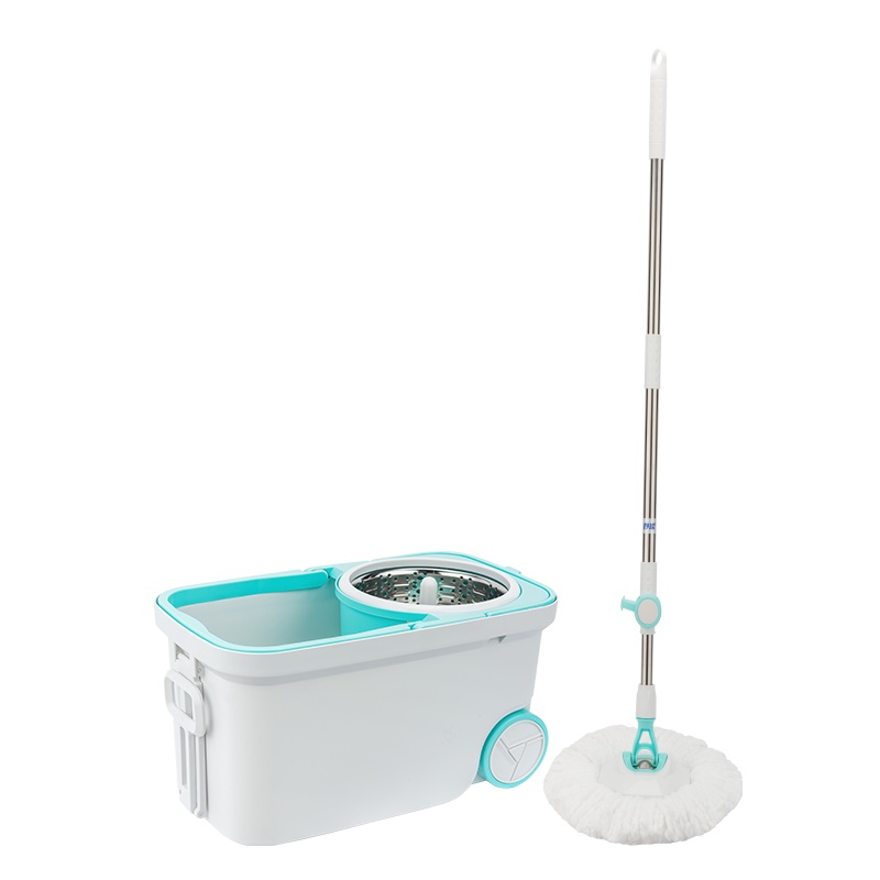 妙洁畅悠家用免手洗旋转拖把干湿两用瓷砖木地板网红懒人拖把桶