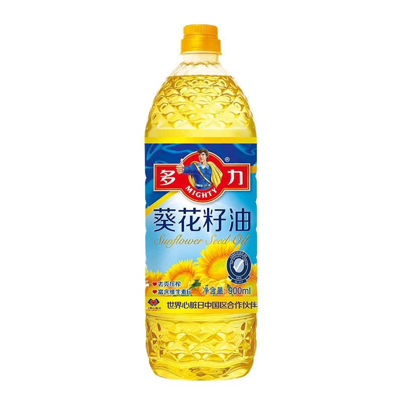 多力葵花籽油900ML