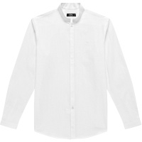 柒牌SEVEN男装衬衫商务宴会立领长衬修身打底衫纯棉衬衣【中华立领】