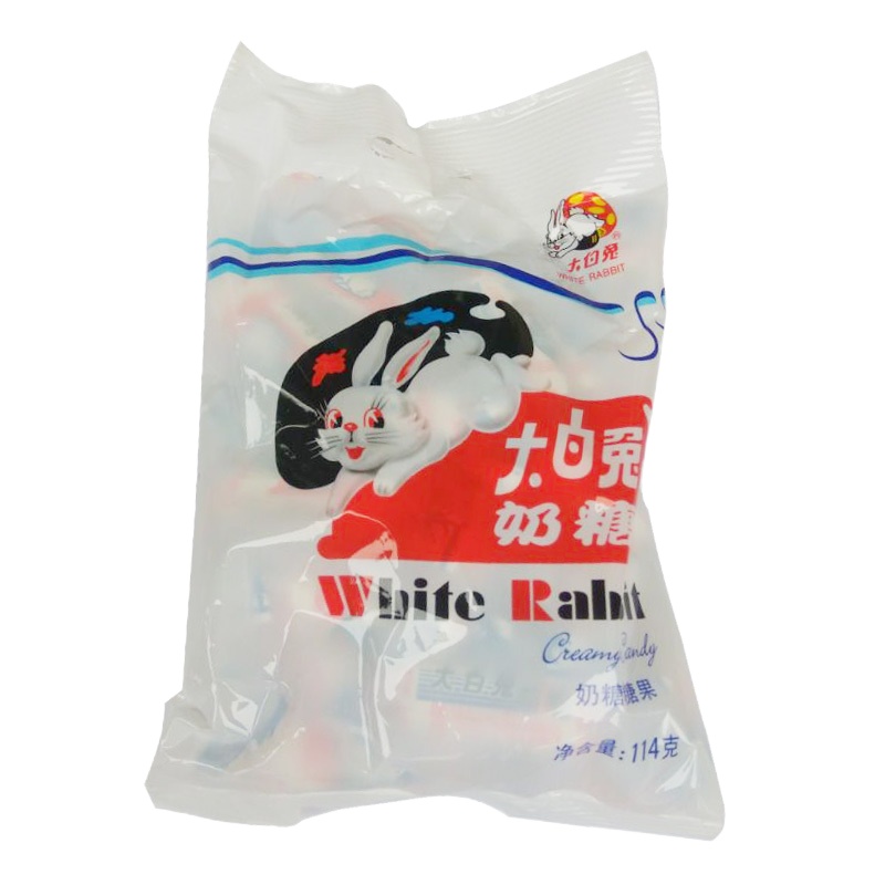 （大白兔奶糖114g）