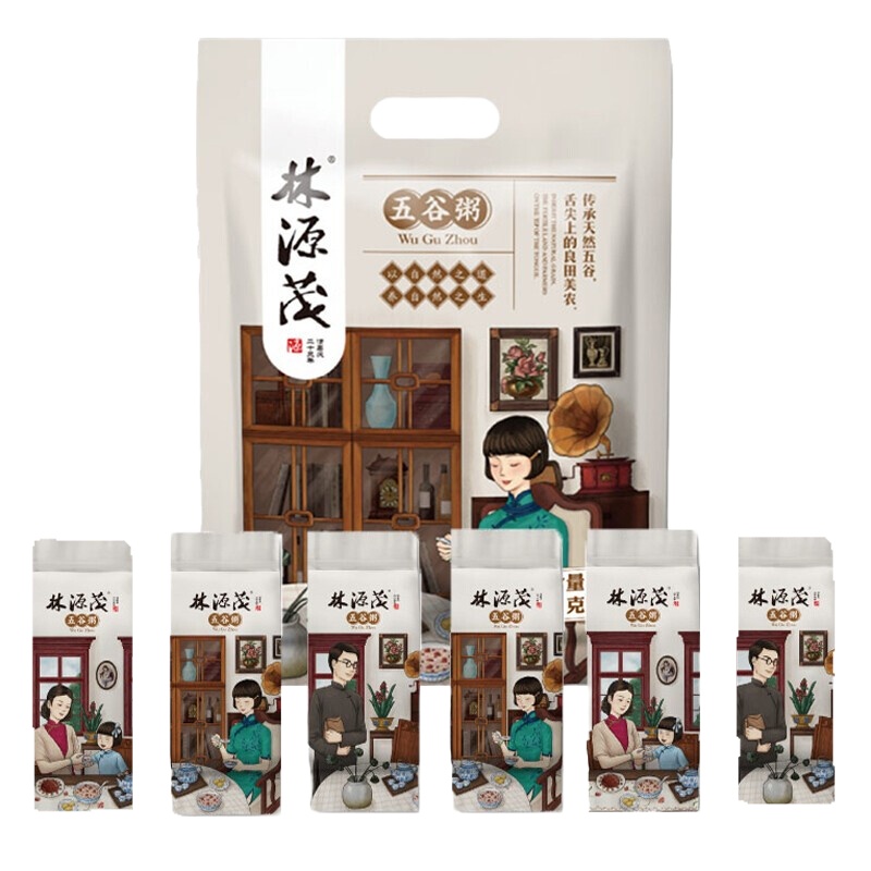 林源茂 五谷粥·锦绣套装六包装