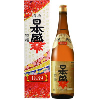 日本盛特选本酿造清酒1.8L日本原装进口酒洋酒米酒发酵酒日式清酒