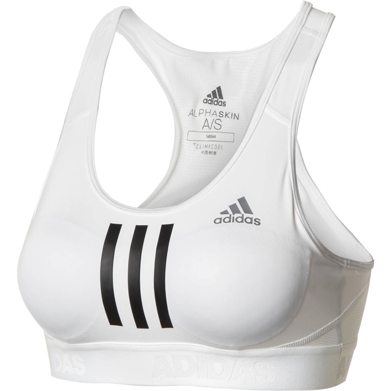 ADIDAS阿迪达斯 2019夏季新款 女子运动背心 健身训练跑步透气工字BRA DT4027