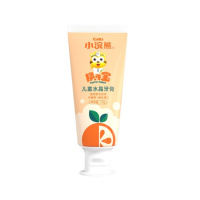 小浣熊儿童水晶牙膏70g换牙宝/香橙味