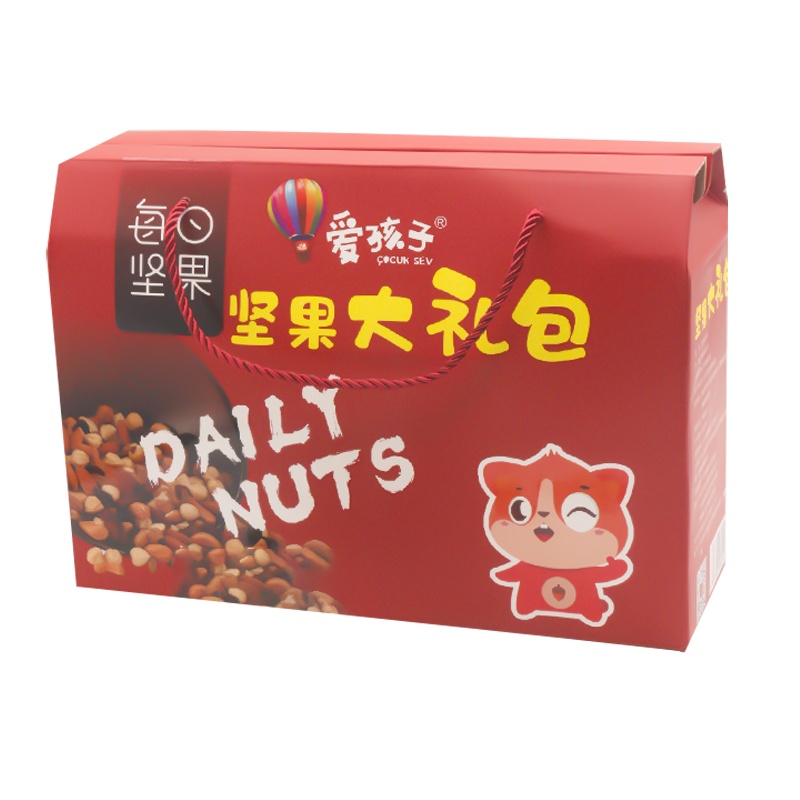 爱孩子坚果大礼包开心果整箱100g*6袋休闲零食送礼