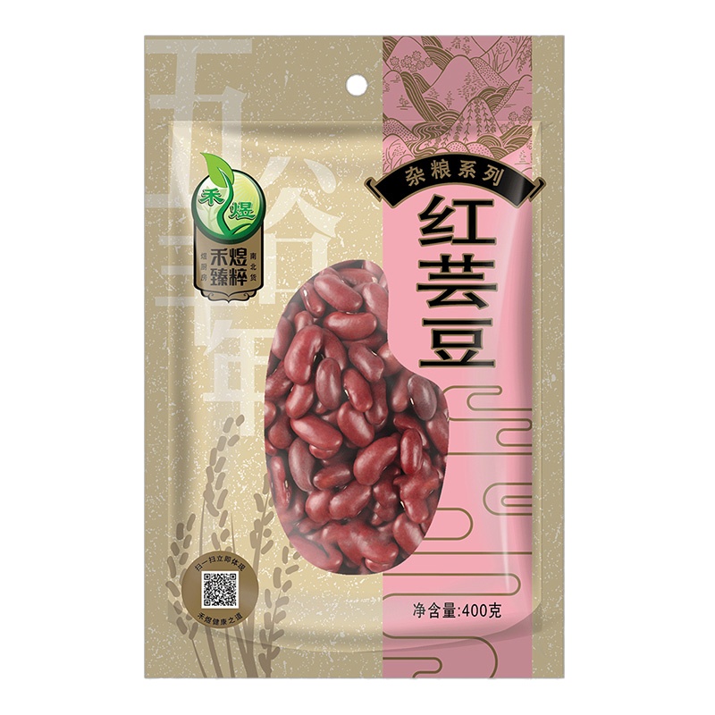 禾煜 红芸豆 400g 红腰豆 腰豆 五谷杂粮 禾煜出品