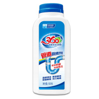 360管道疏通剂下水道除臭马桶厨房厕所卫生间堵塞洁厕剂500g/瓶