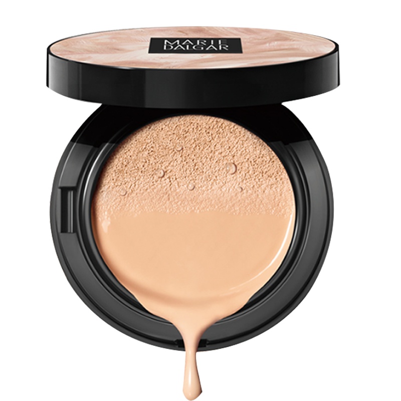 玛丽黛佳水域亮肤气垫cc霜含替换芯bb霜滋润保湿裸妆遮瑕补水正品