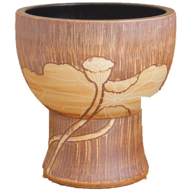 时尚家装阳台洗手盆立柱盆复古落地立柱式洗脸盆庭院一体家用户外庭院花园 放心购安心抵