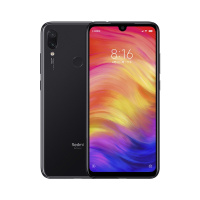 小米 (MI) Redmi Note 7满血骁龙660 4800万拍照千元机 4GB+128GB 亮黑色水滴全面屏拍照游戏智能双卡双待小米红米移动联通电信全网通4G手机
