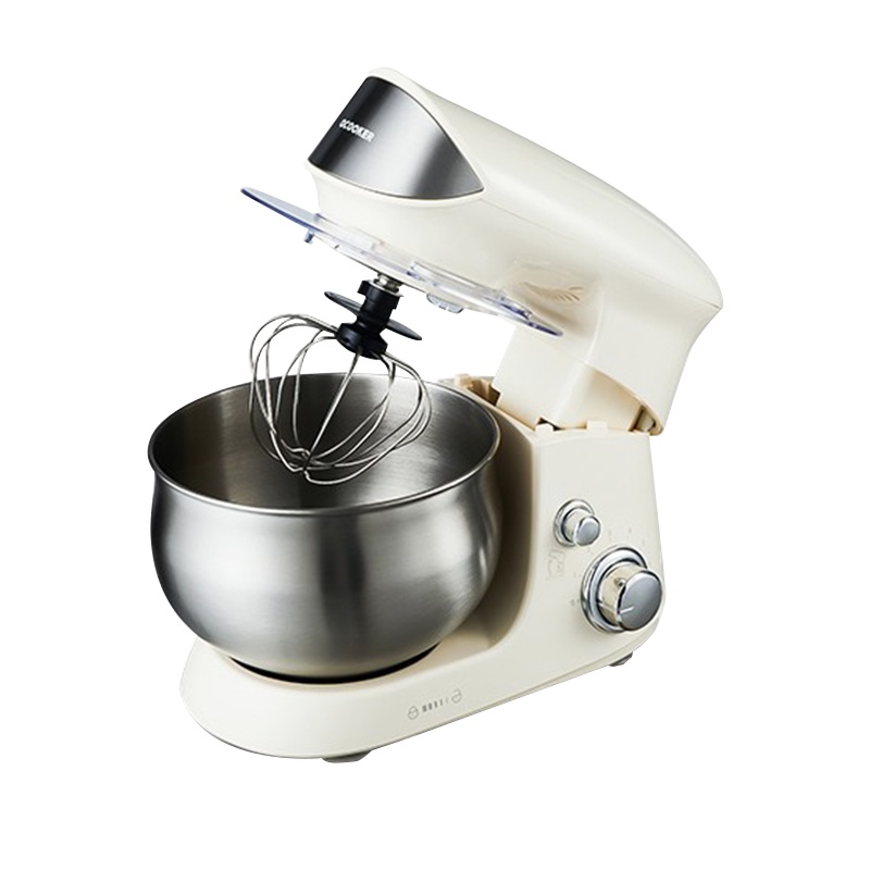 圈厨厨师机家用小型3.5升容量多功能和面机揉面机搅拌烘焙发酵机商用搅面机小米生态链CD-CSJ35Y复古白