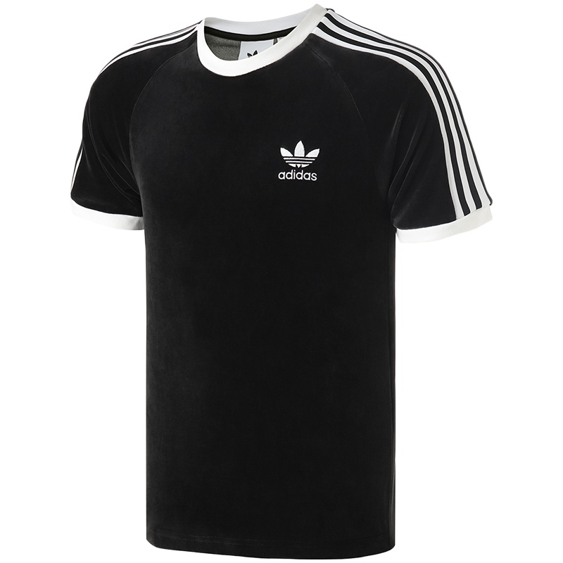 【自营】Adidas阿迪达斯三叶草男装跑步训练休闲圆领短袖T恤DX3624