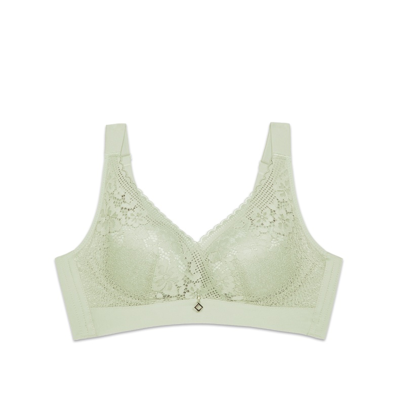 苏宁宜品 交叉蕾丝性感聚拢收副乳舒适文胸2491B杯