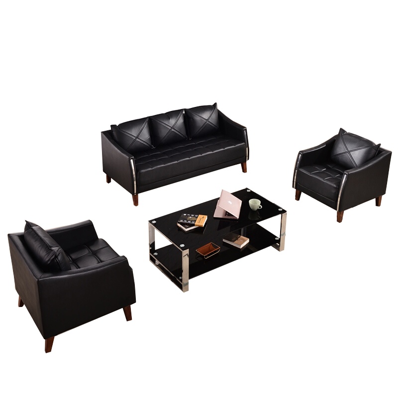 卓澳(ZHUOAO)办公家具办公沙发组合商务沙发会客接待沙发洽谈沙发NO-3