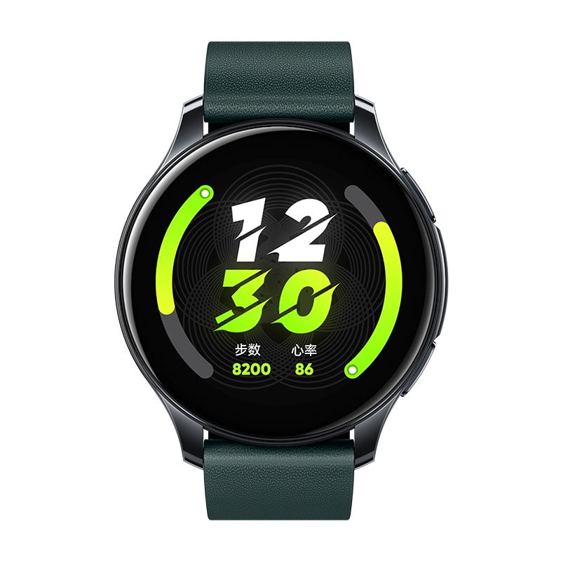 真我手表T1 橄榄绿 轻薄潮玩设计 110种潮玩运动 全面健康监测 蓝牙通话 蓝牙音乐