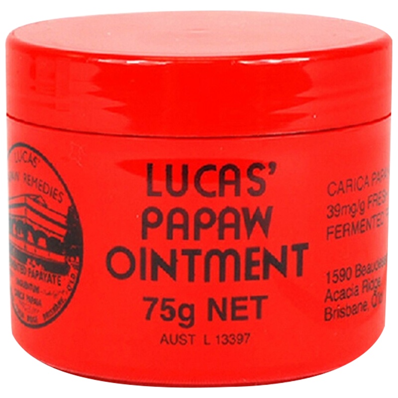 [昆凌同款]Lucas Papaw REMEDIES 卢卡斯 神奇木瓜膏 75g 滋润营养 晒后修复
