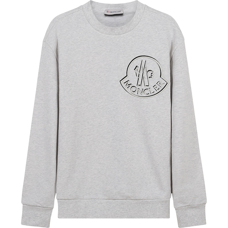 MONCLER 盟可睐 男士 棉质宽松版圆领长袖卫衣运动衫 8G7A610 809LA