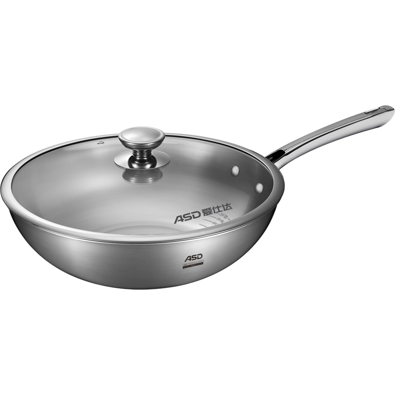 成大厨三层复合钢炒锅CC32A1J