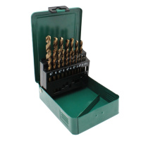 世达(SATA) 19件套直柄含钴不锈钢麻花钻头1-10mm 52819