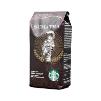 [低酸度深烘焙]星巴克(Starbucks)苏门答腊咖啡豆 250g/袋 进口咖啡豆 黑咖啡 法国进口