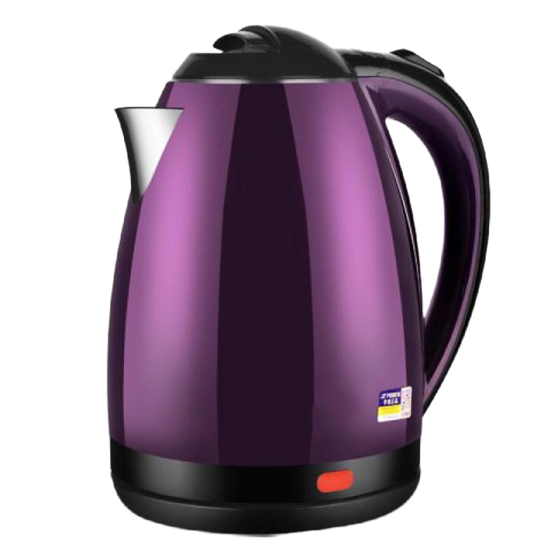 热水壶家用烧水壶自动断电茶壶快壶半球电水水壶 2L单层201不锈钢壶/16个起普通钢