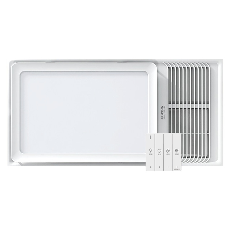 奥普风暖型浴霸A6-C浴霸界颜值王 普通集成吊顶式暖风机 灯暖排气照明多功能一体浴室卫生间四合一多功能 干燥