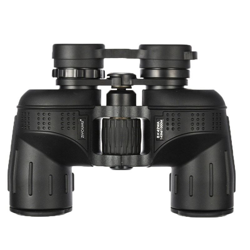 自由虎ZIYOUHU 8x42绿膜高清高倍双筒望远镜 防水大目镜旅行登山观光镜
